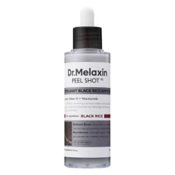 Peel Shot Exfoliating Black Rice Ampoule - Złuszczająca Ampułka z Wodą z Otrębów Ryżowych - 80ml
