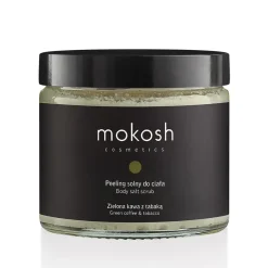 Peeling solny do ciała Zielona kawa z tabaką 300g