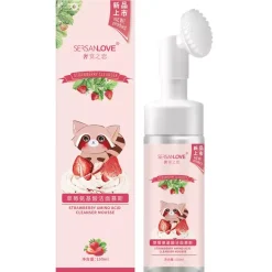 Pianka do mycia twarzy z ekstraktem z truskawek 150ml