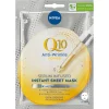 Q10 maska w płachcie z serum przeciwzmarszczkowym 1szt