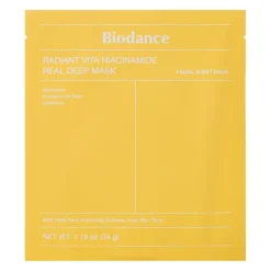 Radiant Vita Niacinamide Real Deep Mask Rozświetlająca maska 1 sztuka