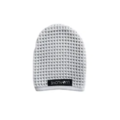 Rękawiczka do demakijażu twarzy - szarość mgły