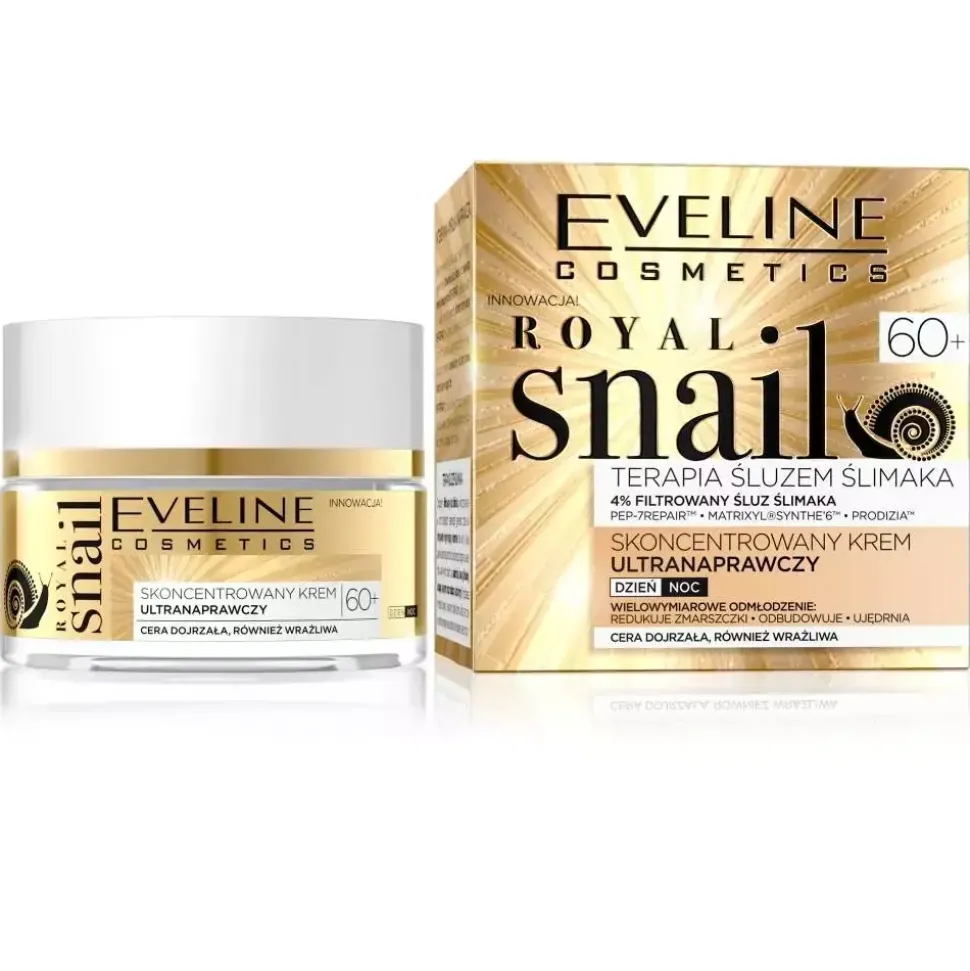 Royal Snail 60+ skoncentrowany krem ultranaprawczy na dzień i na noc 50ml