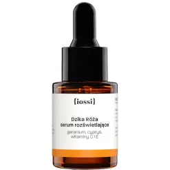 Rozświetlające serum do twarzy Dzika róża, geranium, cyprys, witaminy E i C 30ml