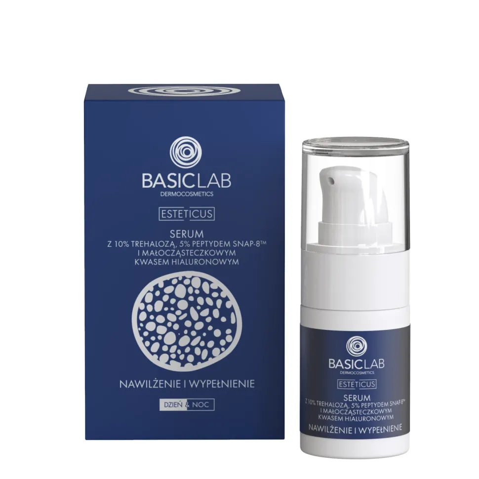 Serum z 10% Trehalozą i 5% peptydem- nawilżenie i wygładzenie 15ml