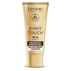 SHINY TOUCH Pielęgnacyjny podkład kryjący z SPF 30 03 BEIGE 30 ml