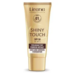 SHINY TOUCH Pielęgnacyjny podkład kryjący z SPF 30 01 IVORY 30 ml