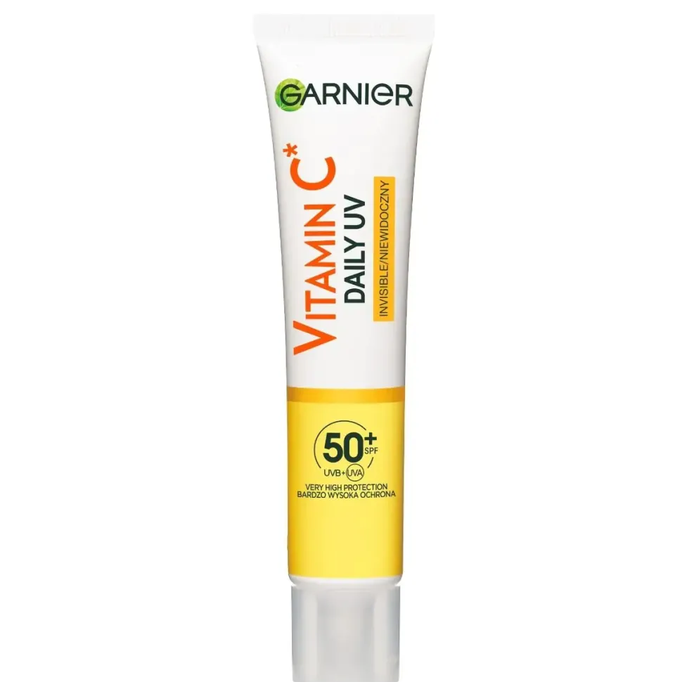 Skin Naturals Vitamin C UV Daily Invisible SPF50+ Fluid z filtrem do twarzy 40 ml