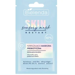 SKIN RESTART SENSORY MASK - nawilżająca maseczka prebiotyczna, dodająca blasku, 8 g