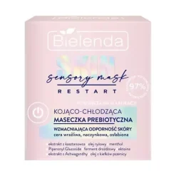 SKIN RESTART SENSORY MASK - kojąco-chłodząca maseczka prebiotyczna, wzmacniająca odporność skóry, 50 ml