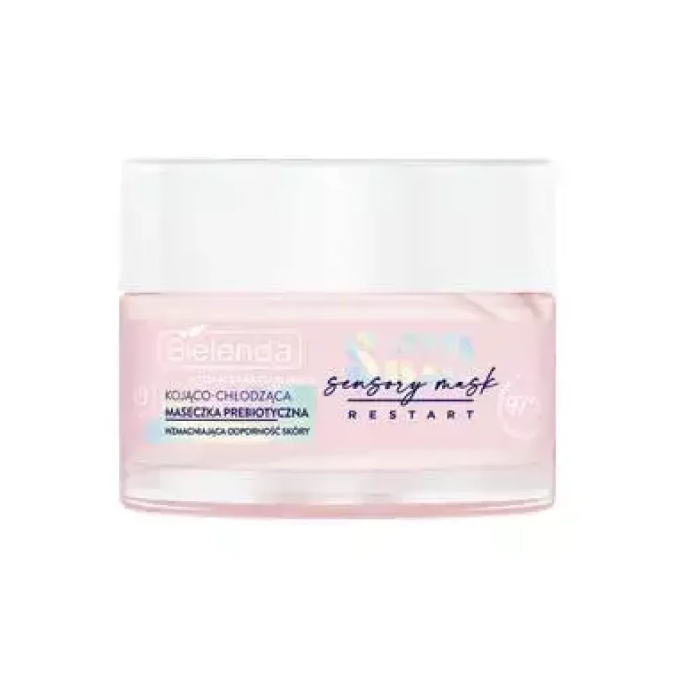 SKIN RESTART SENSORY MASK - kojąco-chłodząca maseczka prebiotyczna, wzmacniająca odporność skóry, 50 ml