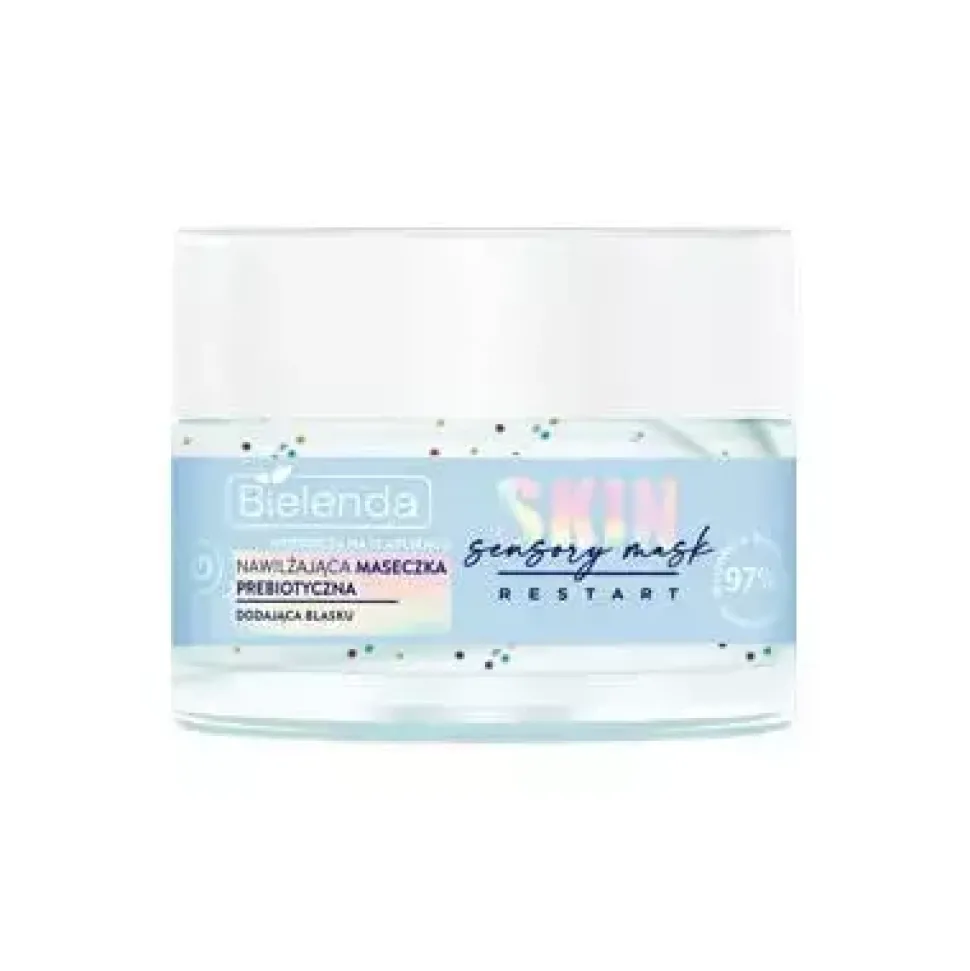 SKIN RESTART SENSORY MASK - nawilżająca maseczka prebiotyczna, dodająca blasku, 50 ml