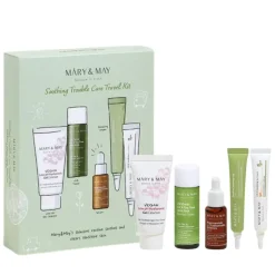 Soothing Trouble Care Travel Kit (tonik+serum+krem+krem ochronny+żel oczyszczający)