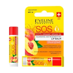 S.O.S. Nawilżająco-regenerujący balsam do ust Peach Sorbet 13,9g