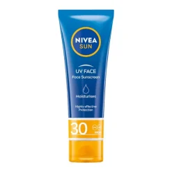 Sun nawilżający krem przeciwsłoneczny do twarzy z wysoką ochroną SPF30 50ml