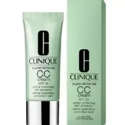 Superdefence CC Cream Colour Correcting Skin Protector Krem upiększająco-ochronny SPF30 nr 04 Medium 40ml