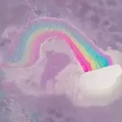 Tęczowe chmurki do kąpieli dla dzieci 3 sztuki