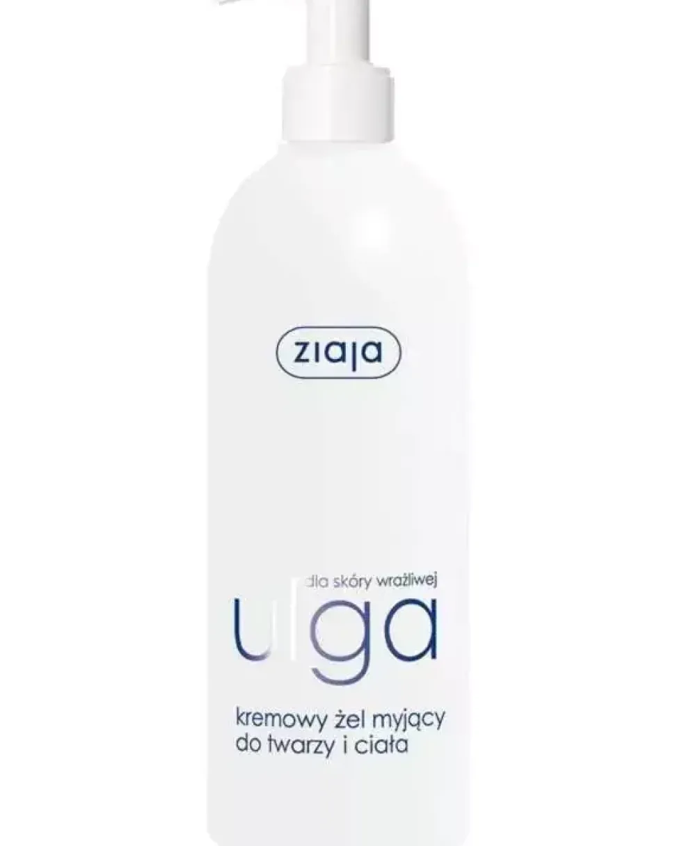 Ulga kremowy żel myjący do twarzy i ciała skóra sucha szorstka 400ml