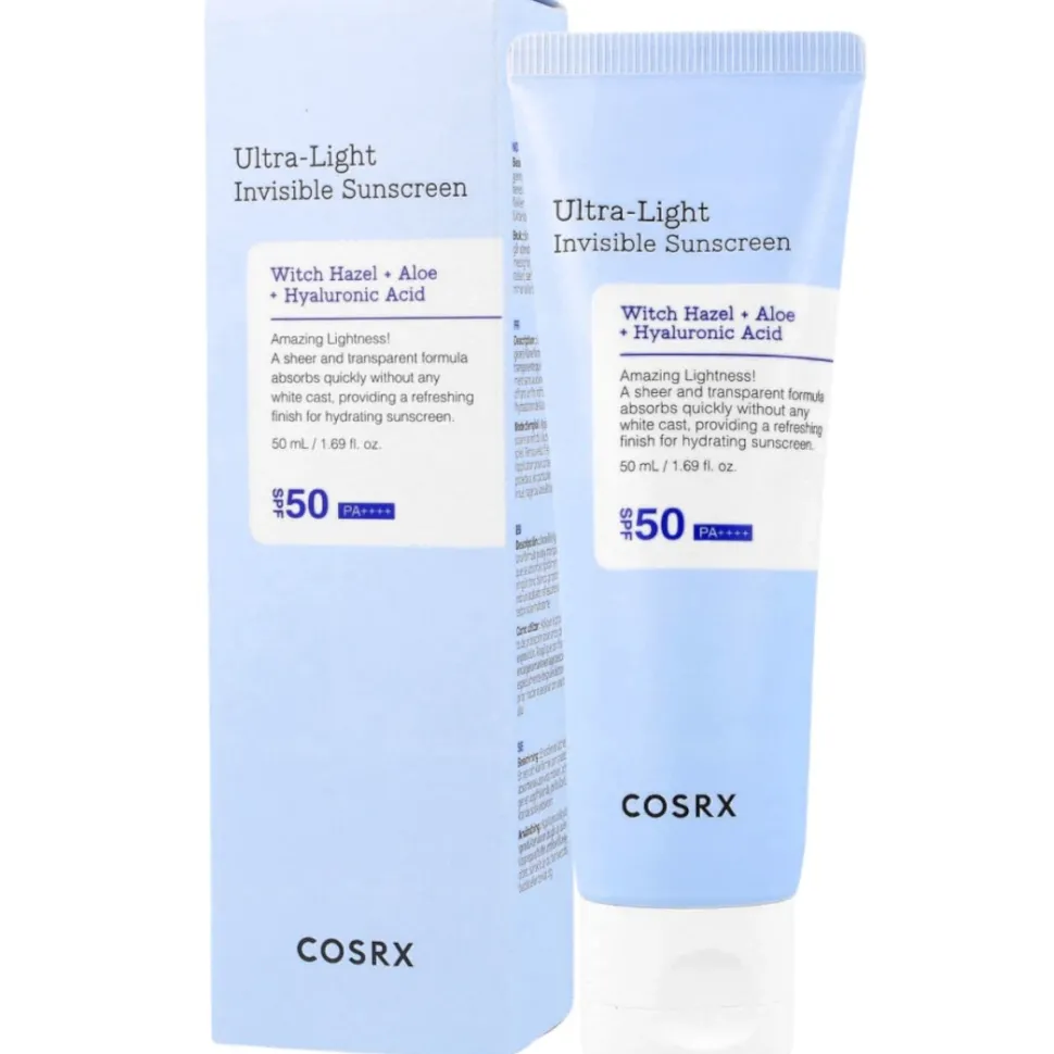 Ultra Light Invisible Sunscreen SPF50 Nawilżający krem przeciwsłoneczny 50ml