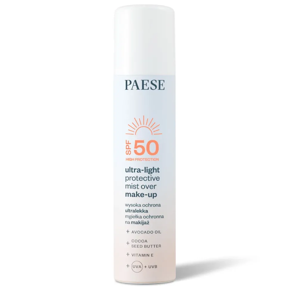 Ultralekka mgiełka ochronna na makijaż SPF50 75ml