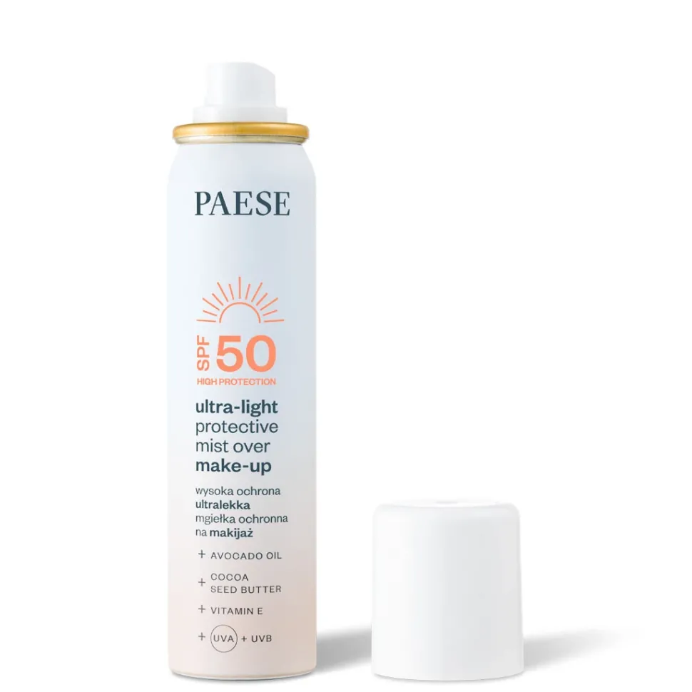 Ultralekka mgiełka ochronna na makijaż SPF50 75ml