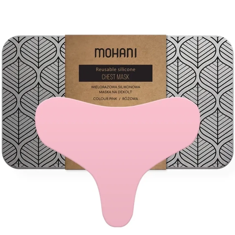 Wielorazowa silikonowa maska na dekolt