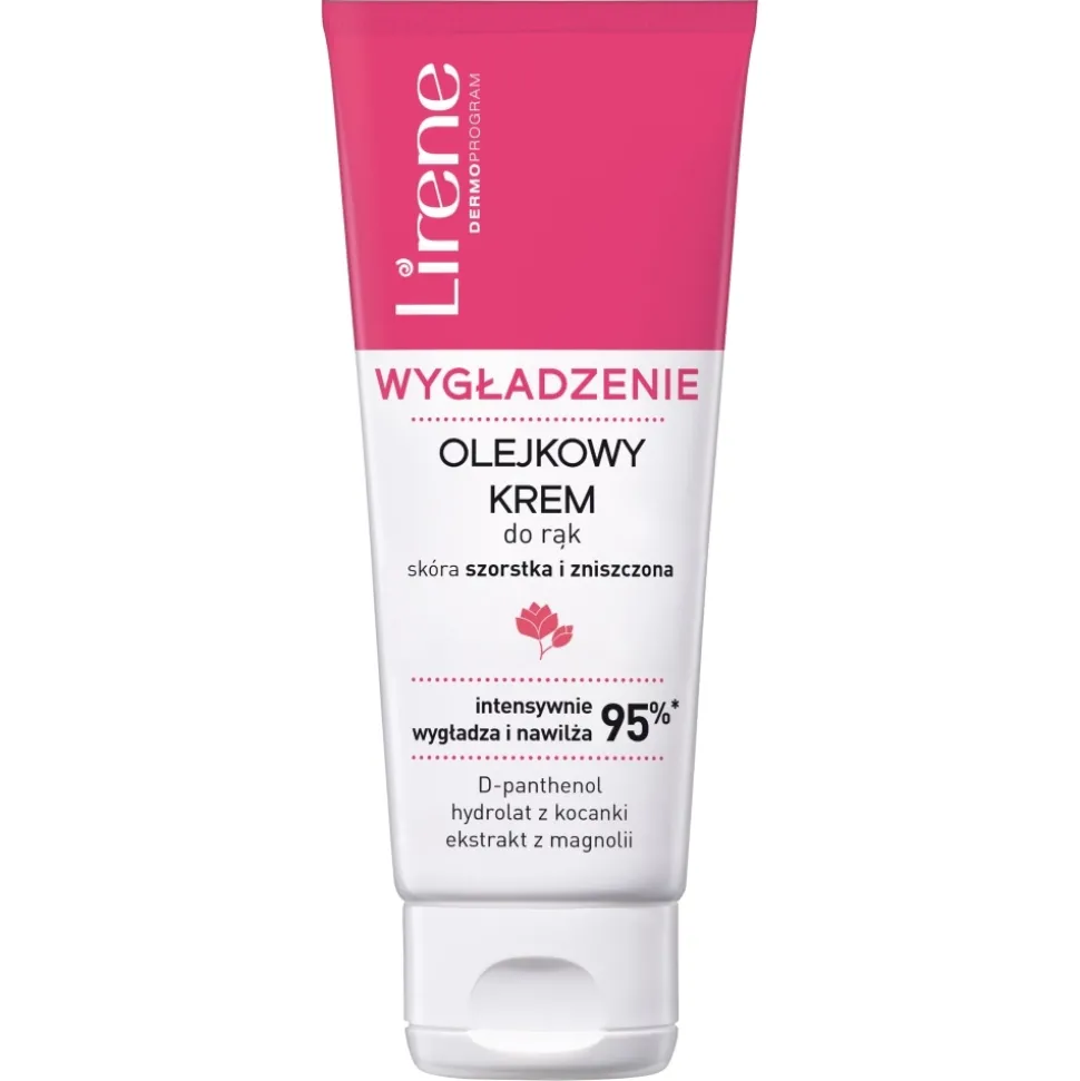 Wygładzenie olejkowy krem do rąk do skóry szorstkiej i zniszczonej 75ml