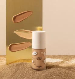 Zestaw Self Love. BB Cream krem BB Light Beige + BLEND IT Sponge gąbka do makijażu MARBLE Juicy Yellow